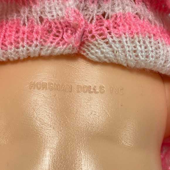 Vintage 1969 Horsman Baby Doll 16" Drink Wet Open Close Eyes Moving Arm Legs - Picture 9 of 16